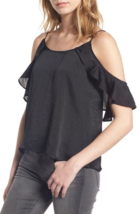 Bp Drape Ruffle Camisole Nordstrom