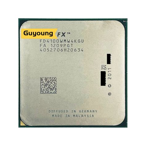 ซ็อกเก็ตโปรเซสเซอร์ CPU FX-Series FX4100 FX-4100 FX 4100 3.6 GHz Quad ...
