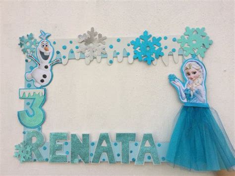 Frozen Photo Booth Frame Frozen Photo Booth Prop Frozen Birthday