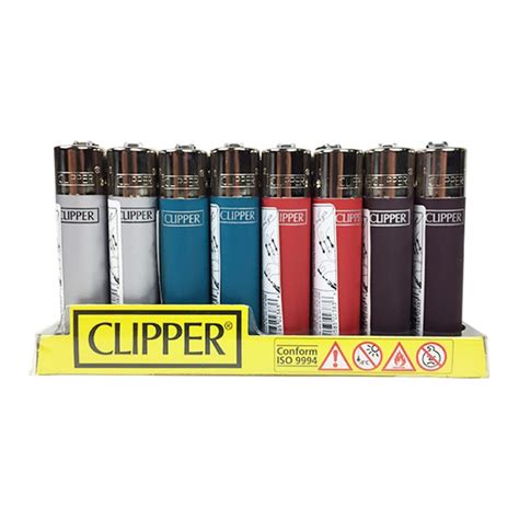 Assorted Clipper Lighters Triangles” 48qty Bulk Wholesale