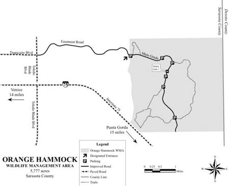 Orange Hammock Wma Brochure Map By Florida Fish And Wildlife