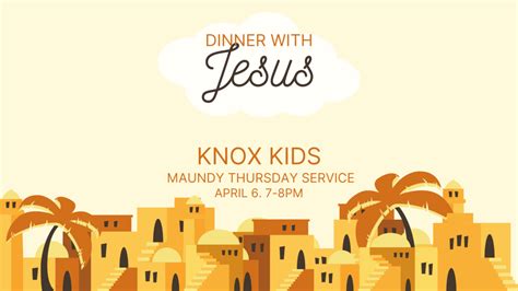 Dinner with Jesus – Knox Presbyterian Church