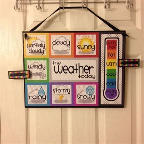 Weather Chart Freebie Preschool Weather Preschool Classroom Kindergarten Classroom