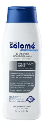 Shampoo Hombres Prevención Caída María Salomé Mercadolibre