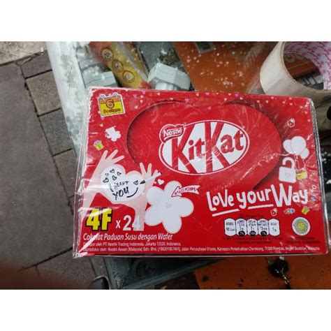 Jual Kitkat Coklat F Cokelat F Green Tea F Per Box Shopee Indonesia