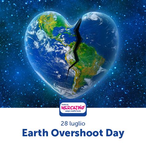 Luglio Earth Overshoot Day Mercatino