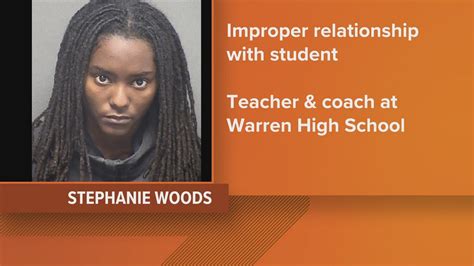 Who Is Stephanie Woods Warren High School Teacher Arrested For