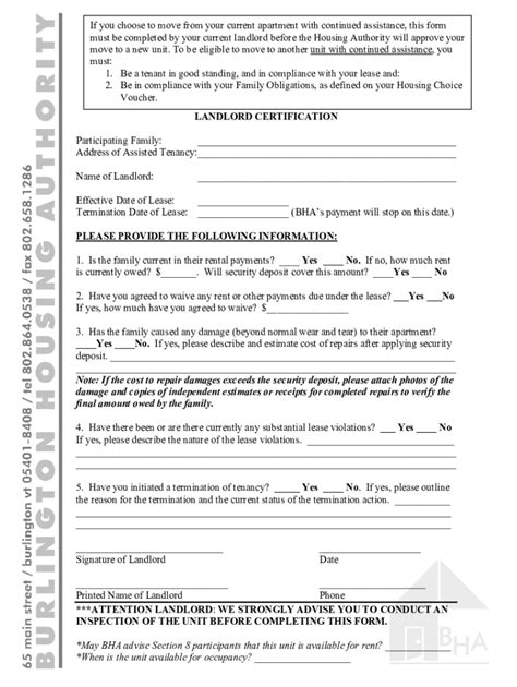 Fillable Online Your Rights As A Section 8 Tenant Fax Email Print