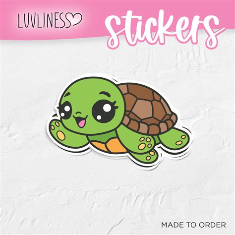 Sea Turtle Sticker Luvliness