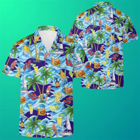 Jimmy Buffett Hawaiian Shirt Parrothead Tropical Shirt For Jimmy