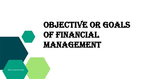 Ppt Understanding Financial Management Objectives Profit