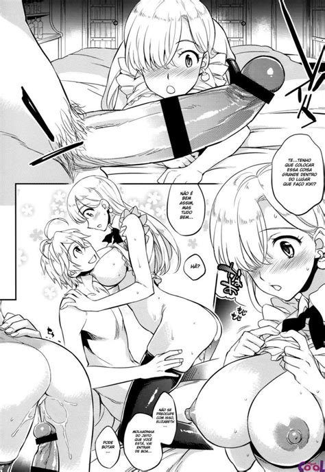 Elizabeth está cio querendo uma transa Doujinshi Hentai Home