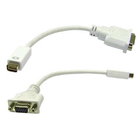 6 Inch Mini Dvi Male To Vga Female Adapter