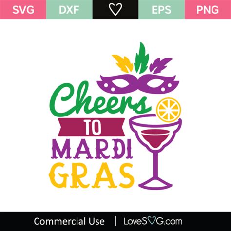 Free Mardi Gras Svg Cut Files