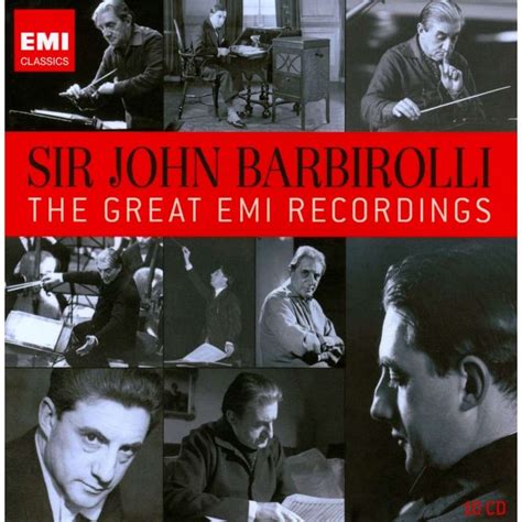 Sir John Barbirolli The Great Emi Recordings 40th Anniversary By