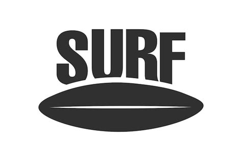 Premium Vector Creative Surfing Logo Design For Surfer