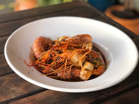 Shrimp And Kimchee Mofongo By Chef Jose Mendin The Hungry Post