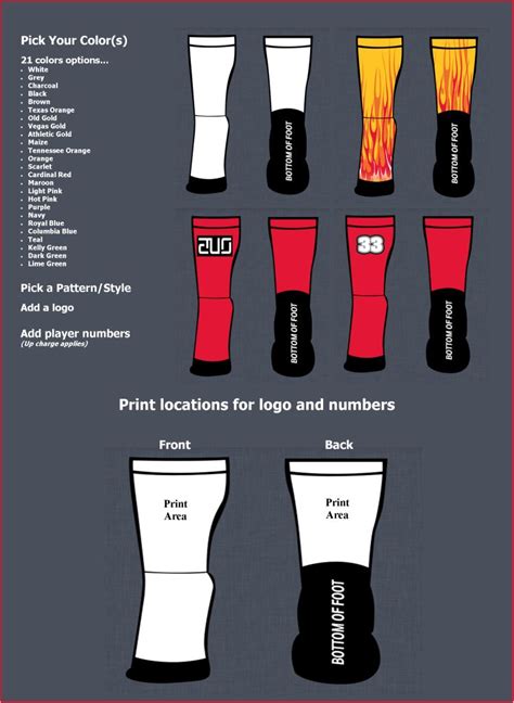 Sublimated Socks Custom Sports Socks Sublimation Socks