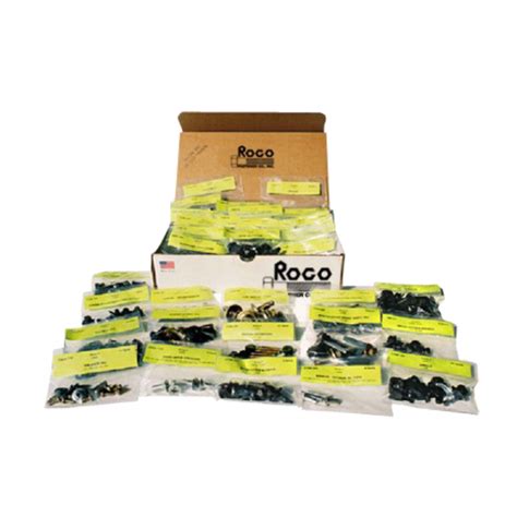 Master Body Assembly Fastener Kit Rogo Fastener Co Inc