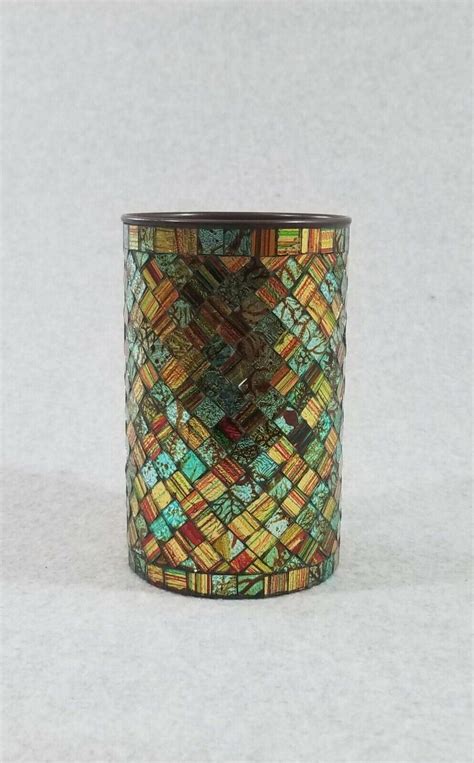 Pier One Imports India Mosaic Vase Multicolor EBay