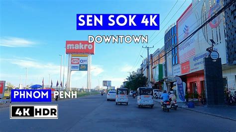 Driving Sen Sok K Hdr Phnom Penh Cambodia Youtube