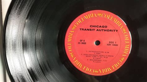 Chicago Transit Authority Chicago Transit Authority Vinyl Lp X