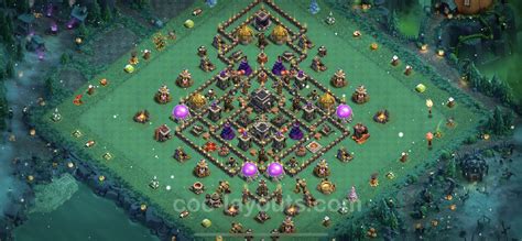 Base Th9 With Link Max Levels 2022 Town Hall Level 9 Base Copy 216