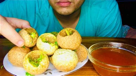 Asmr Eating Pani Puri Spicy🔥panipuri 🥵fuchka 😱 Golgappa Eating Show