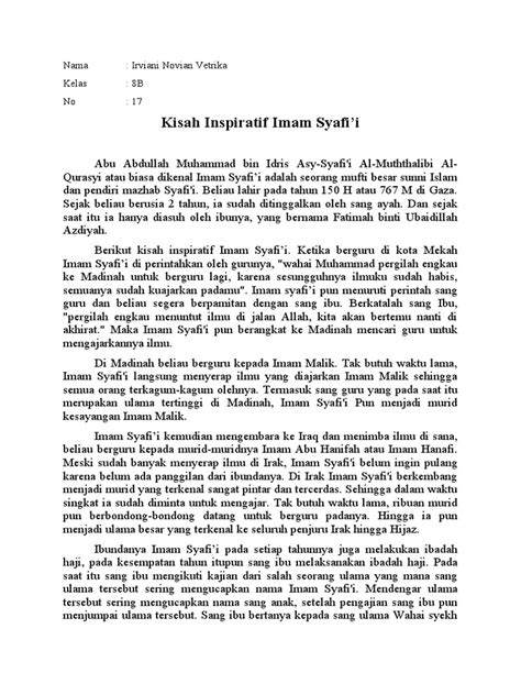 Kisah Inspiratif Imam Syafii1 Pdf