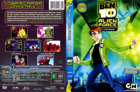 Ben 10 Alien Force 3ª Temporada Vol 1 Capas De Filmes Grátis