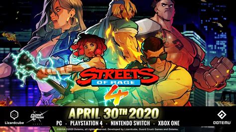 Streets Of Rage Battle Mode Release Date Youtube