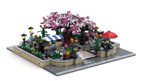 Lego Moc Botanical Park By Berthil Rebrickable Build With Lego