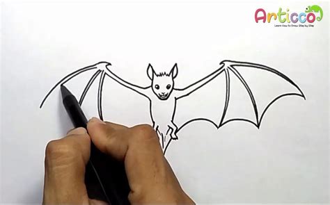 How To Draw A Bat