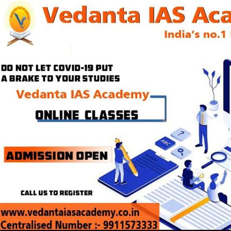 Vedanta Ias Academy Online Classes Vedanta Academy