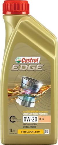 Amazon Fr CASTROL EDGE 0W 20 LL IV Huile Moteur 1L