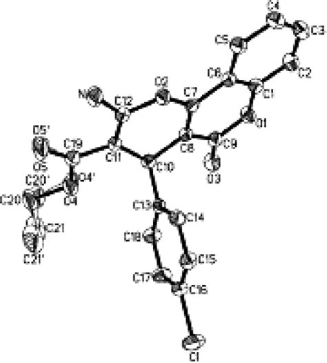 Figure From Synthesis Of Amino Ethoxycarbonyl Aryl H H Pyrano