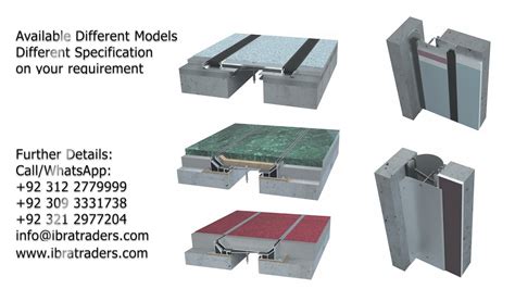 Seismic Floor Wall Ceiling Profiles Expansion Joint IBRA ARFEN