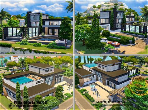 The Sims Resource Villa Oliwia No Cc