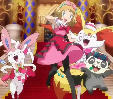 Serena And Her Performance Team By Willdynamo55 Pokemon Pokemon