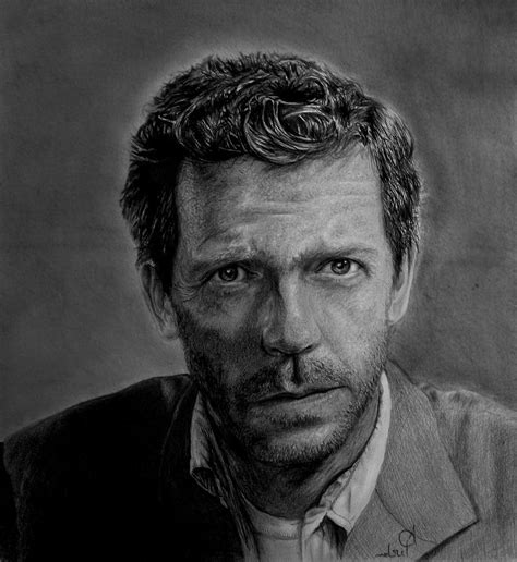 Dr House Drawing Portrait By Andresarte On Deviantart