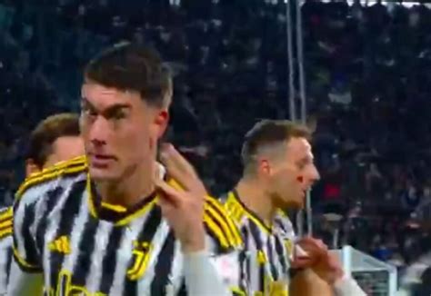 Juventus Inter Il Gol Di Vlahovic Lesultanza Polemica E Il Pareggio