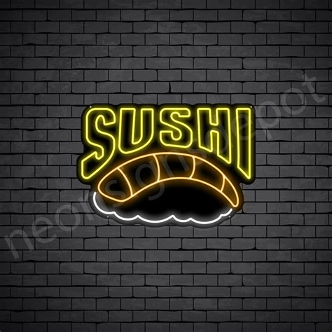 Sushi V10 Neon Sign Neon Signs Depot