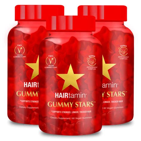 Hairtamin Gummy Stars Pack Hairtamin Maroc Prix