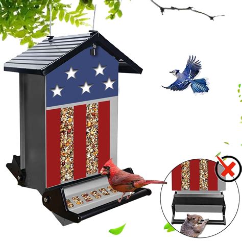 Amazon Squirrel Proof Bird Feeder Hanging Bird Feeders For