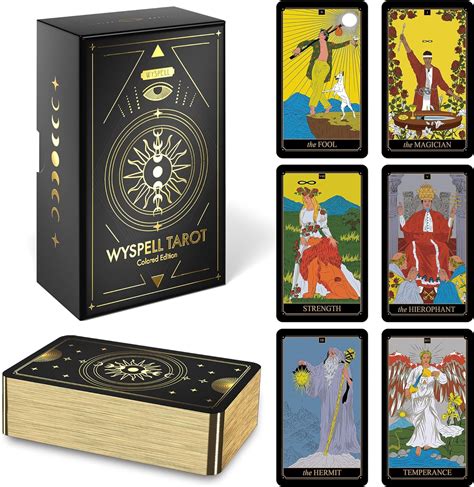 Wyspell Tarot moderno Tarjetas de tarot únicas con guía para