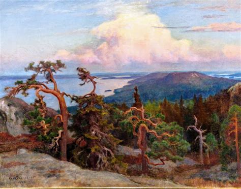 Landscape Koli Finland Eeri J Rnefelt Ateneum Helsinki Flickr