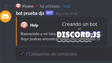 Como Hacer Un Bot De Discord Con Discordjs Youtube