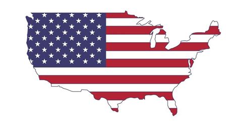 Usa Flag Outline Vector Art, Icons, and Graphics for Free Download