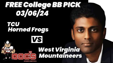 College Basketball Pick Tcu Vs West Virginia Prediction 362024