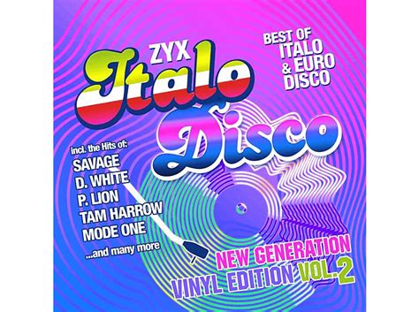 VARIOUS ZYX ITALO DISCO NEW GENERATION EDITION 2 Vinyl VARIOUS